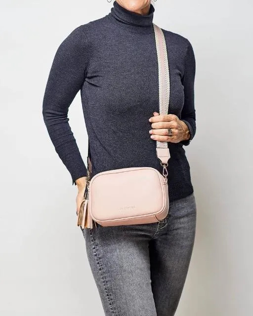 LOUENHIDE Jacinta Crossbody Bag - Nude Pink