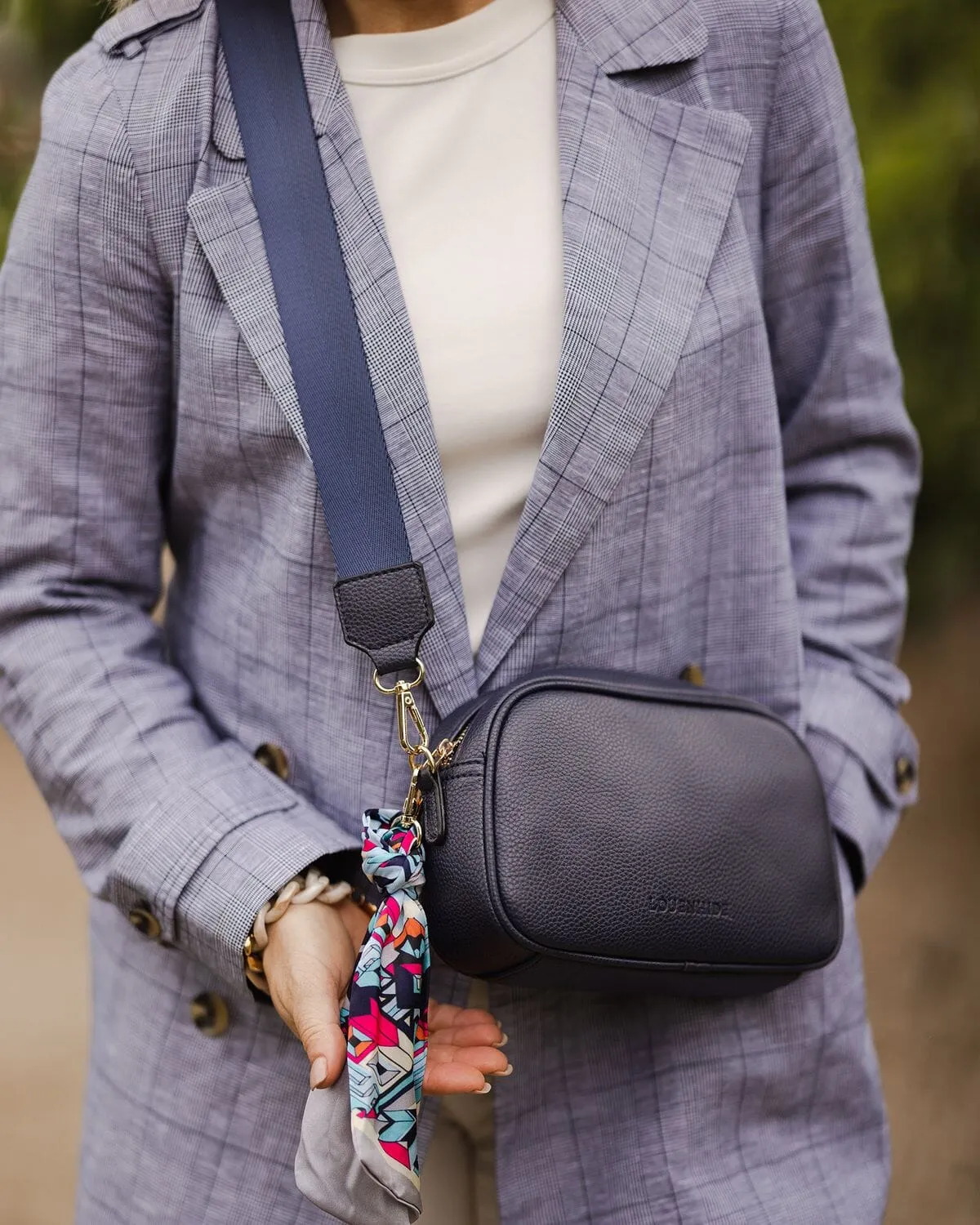 LOUENHIDE Jamie Crossbody Bag - Navy