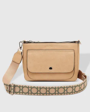LOUENHIDE Lizzie Crossbody Bag - Biscuit