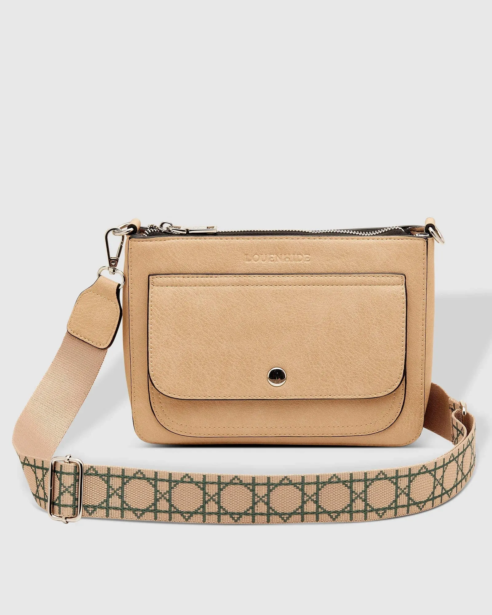 LOUENHIDE Lizzie Crossbody Bag - Biscuit