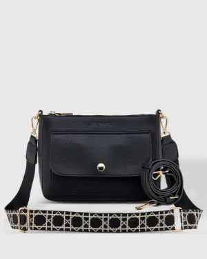 LOUENHIDE Lizzie Crossbody Bag - Black