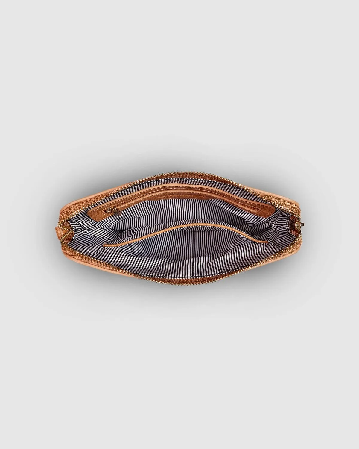 LOUENHIDE Mandy Clutch - Camel