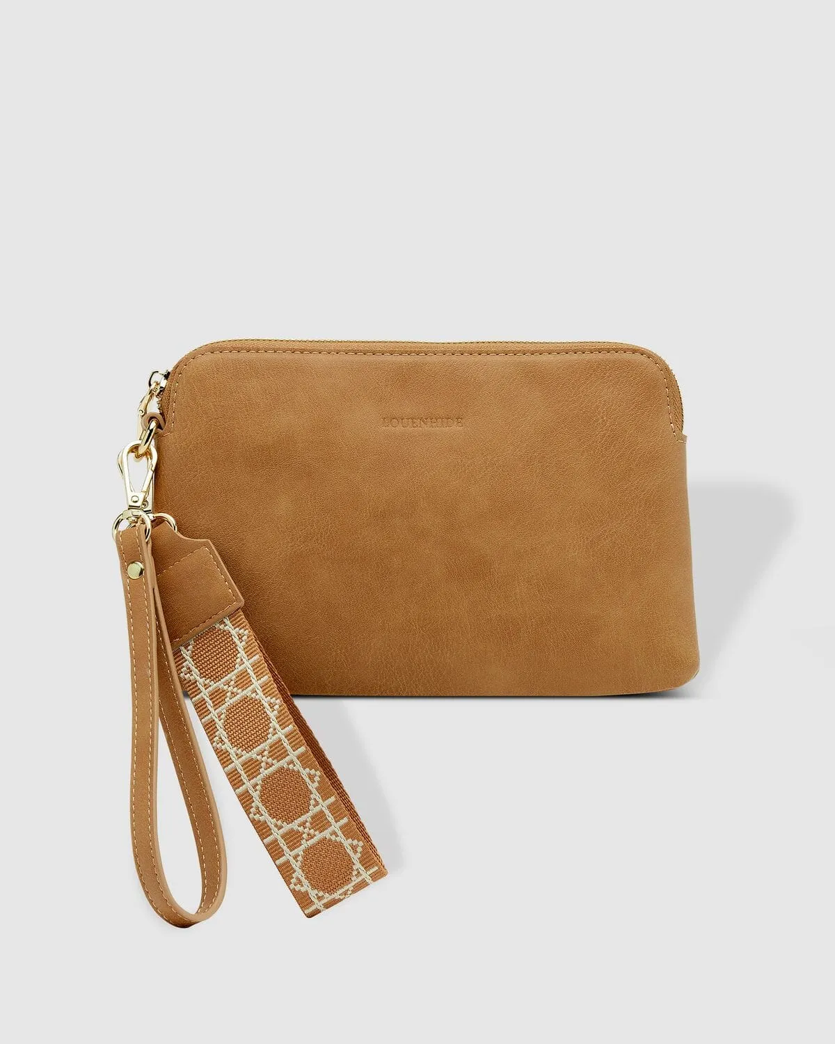LOUENHIDE Mandy Clutch - Camel