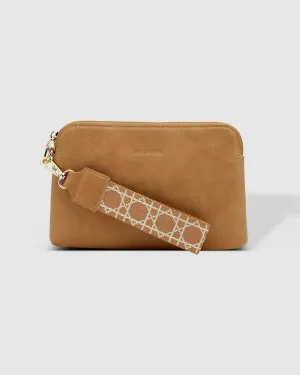 LOUENHIDE Mandy Clutch - Camel