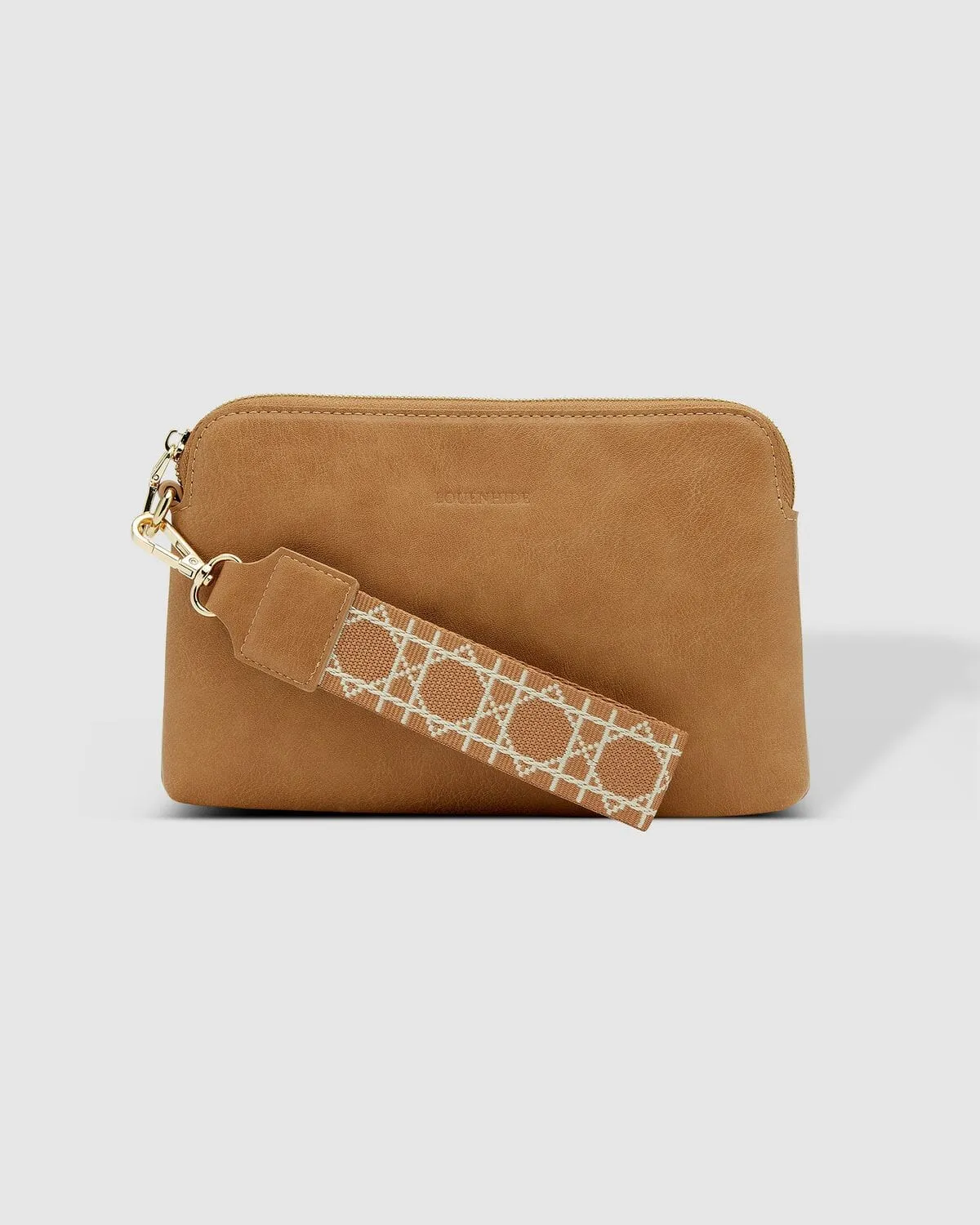 LOUENHIDE Mandy Clutch - Camel