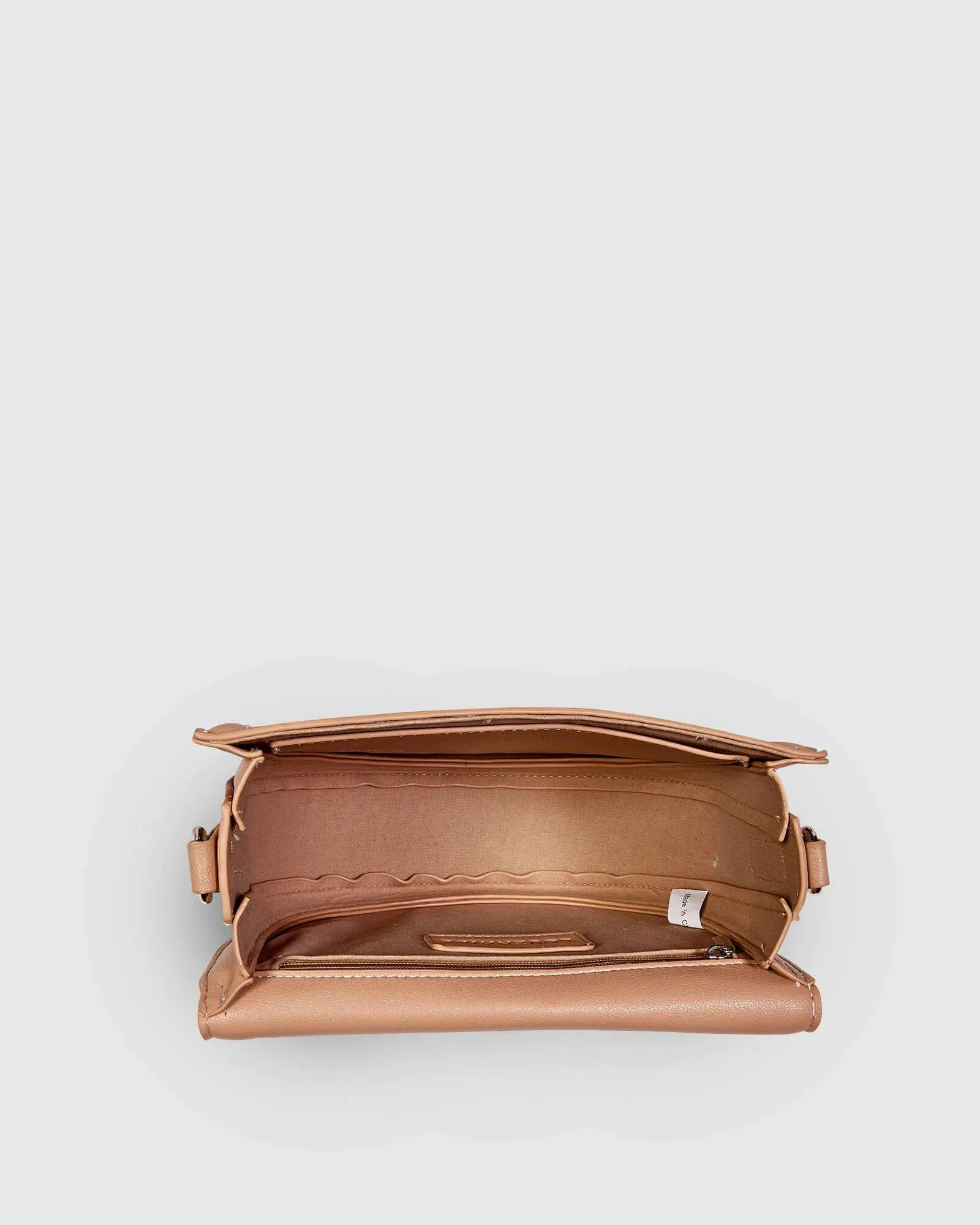 LOUENHIDE Tully Crossbody Bag -  Nude