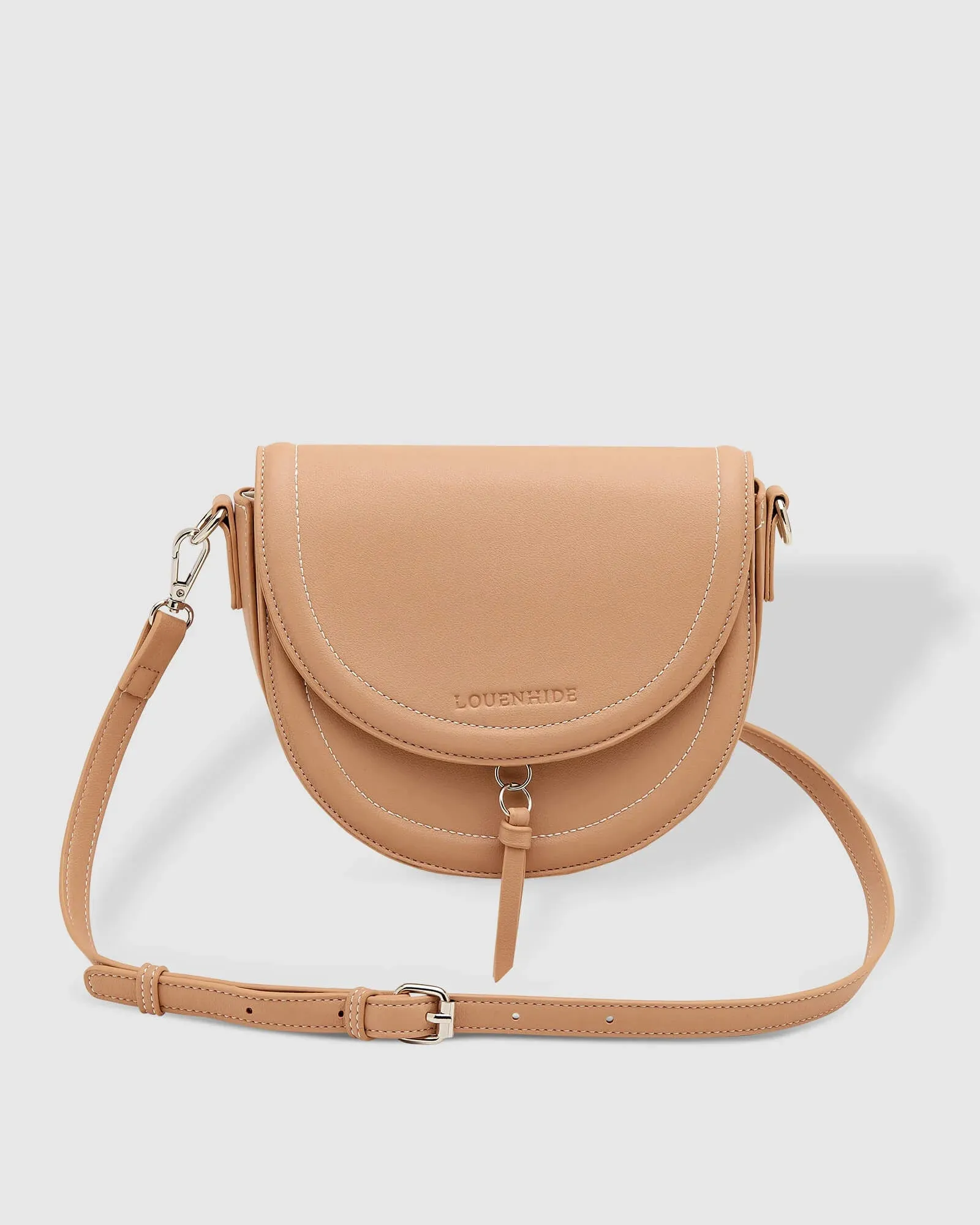 LOUENHIDE Tully Crossbody Bag -  Nude