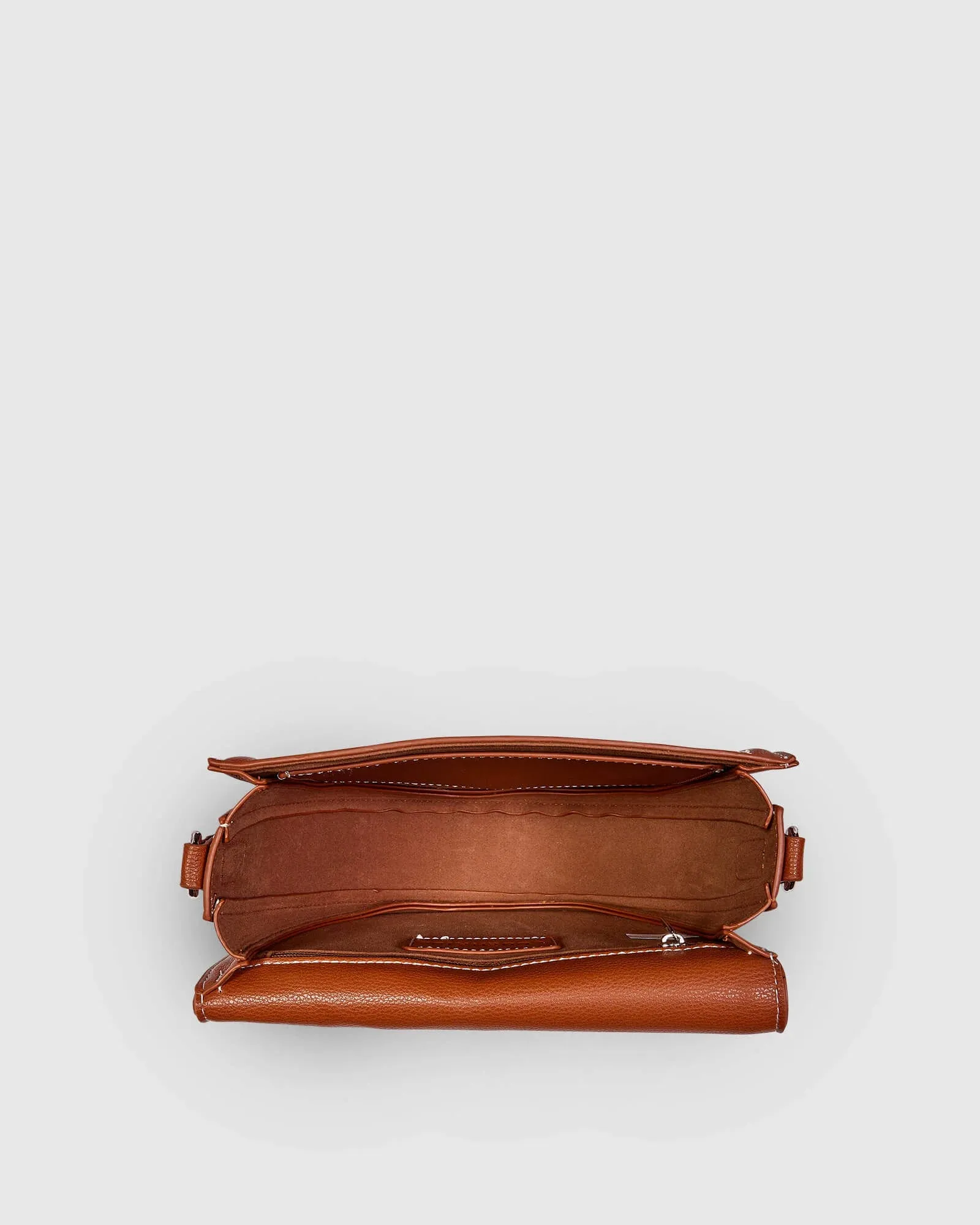 LOUENHIDE Tully Crossbody Bag - Tan