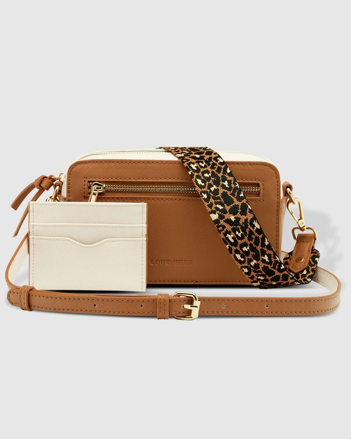 LOUENHIDE Xanthe Crossbody Bag - Toffee