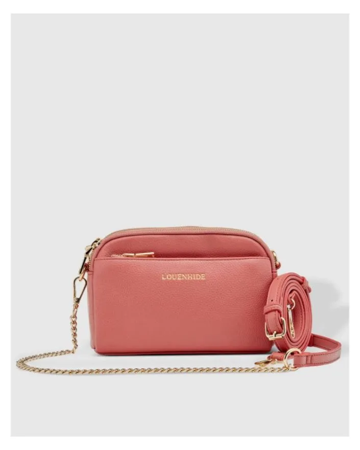 LOUENHIDE Zara Crossbody Bag - Dusty Rose
