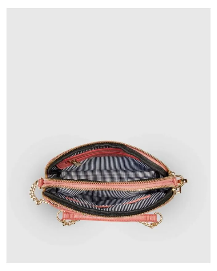 LOUENHIDE Zara Crossbody Bag - Dusty Rose