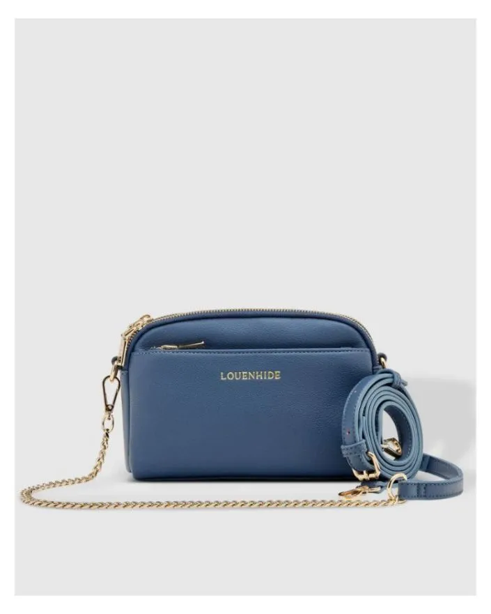 LOUENHIDE Zara Crossbody Bag - Steel Blue