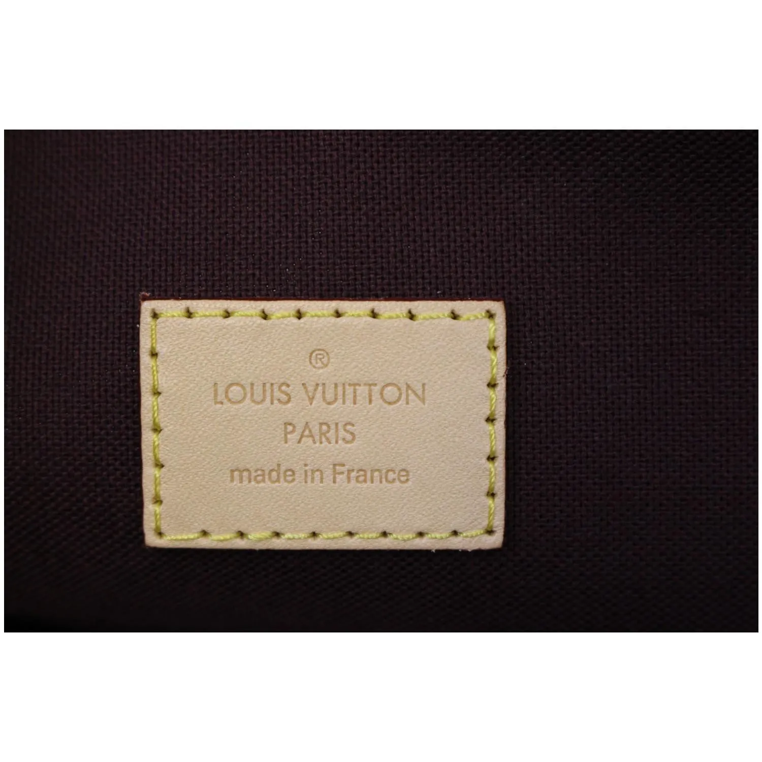 LOUIS VUITTON Berri MM Monogram Canvas Shoulder Bag Brown