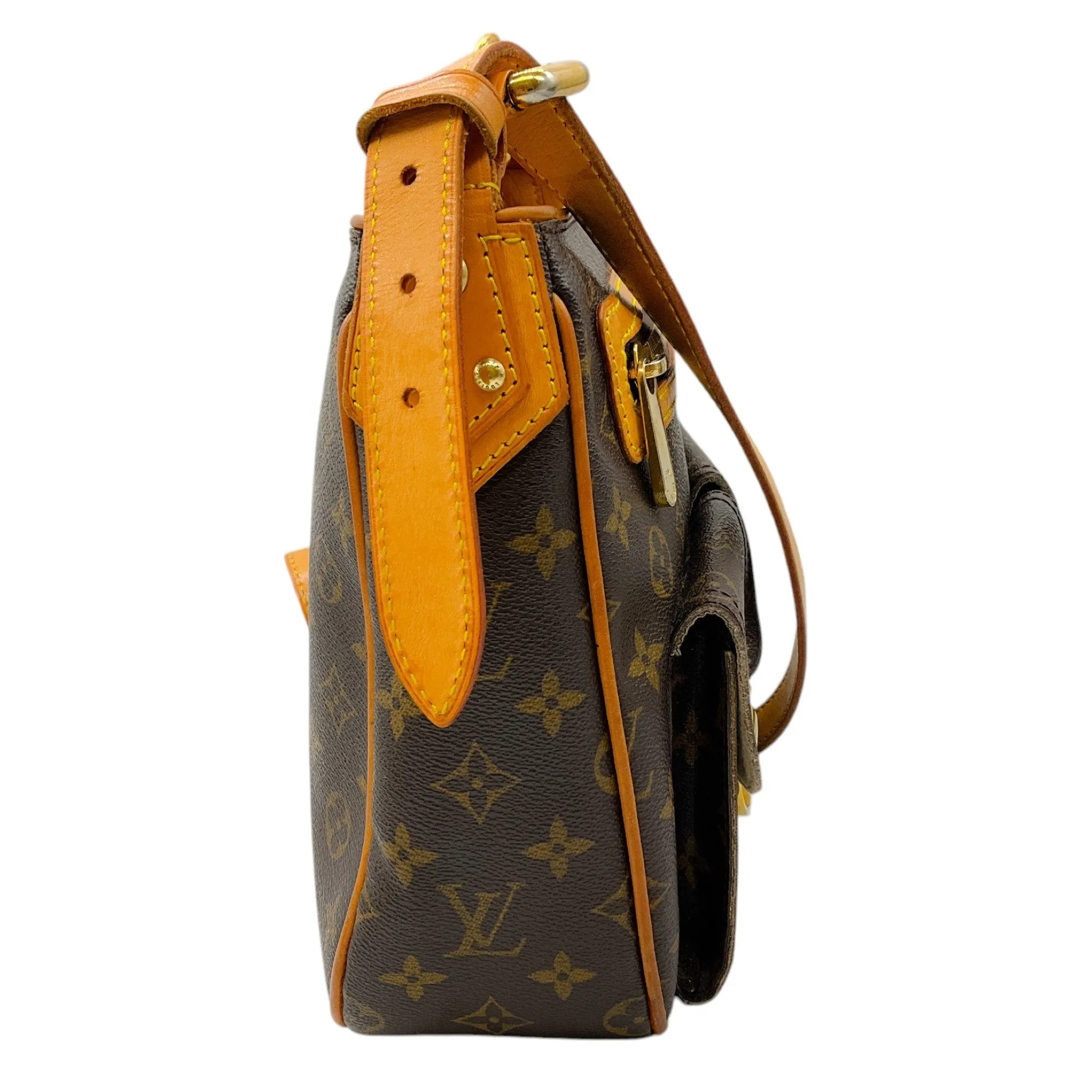 Louis Vuitton Brown Monogram Canvas Hudson GM Handbag