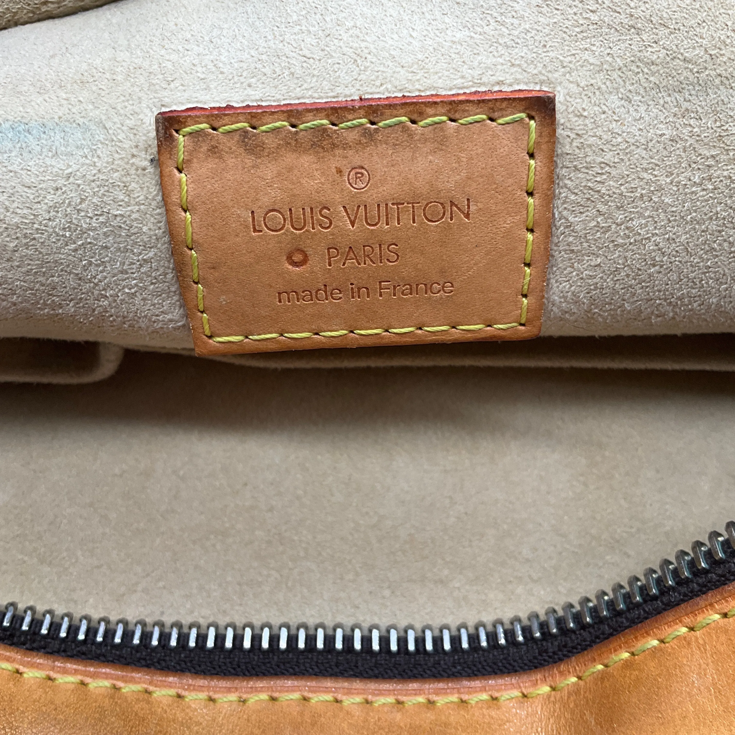 Louis Vuitton Brown Monogram Canvas Hudson GM Handbag