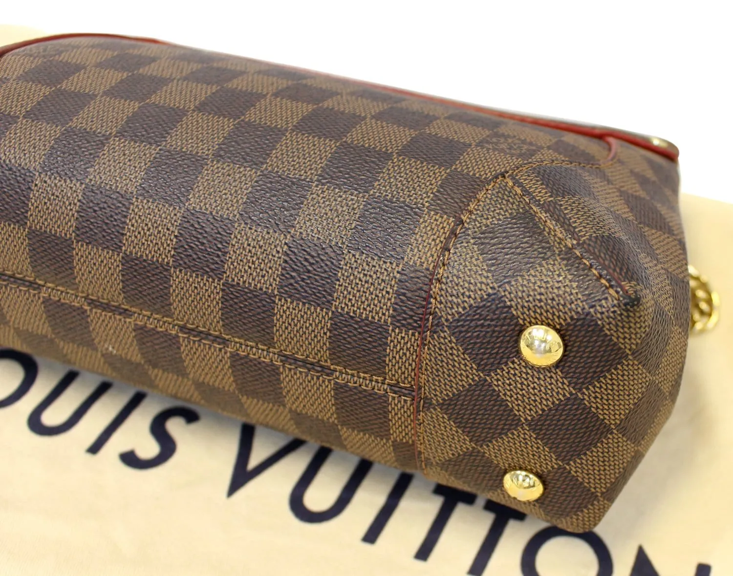 LOUIS VUITTON Caïssa Clutch Damier Ebene Shoulder Bag