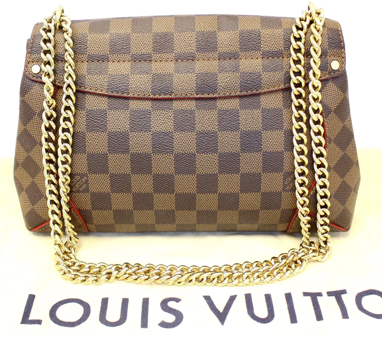 LOUIS VUITTON Caïssa Clutch Damier Ebene Shoulder Bag