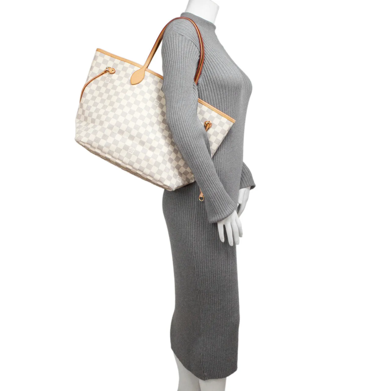Louis Vuitton Damier Azur Neverfull MM