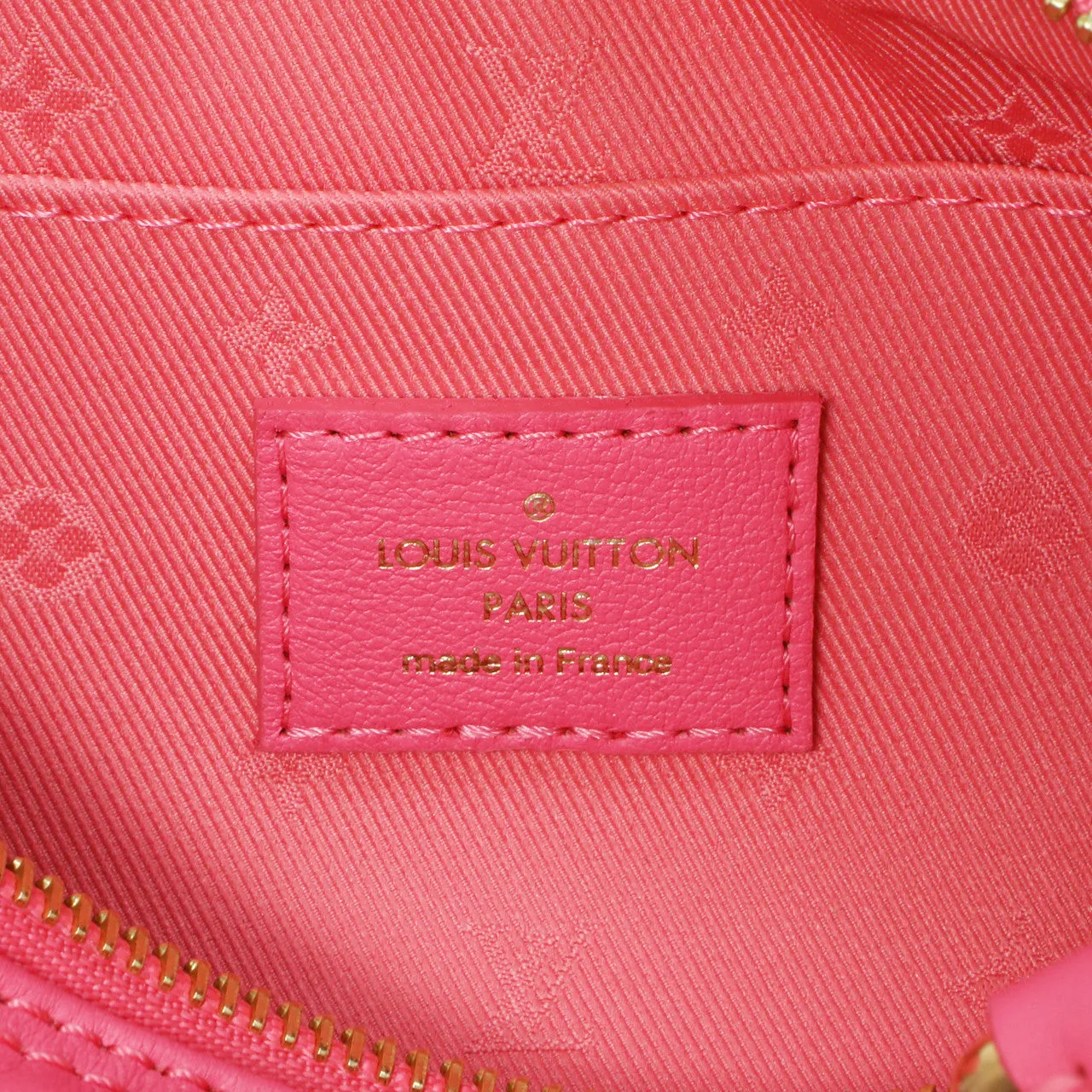 Louis Vuitton Dragon Fruit Calfskin Papillon BB