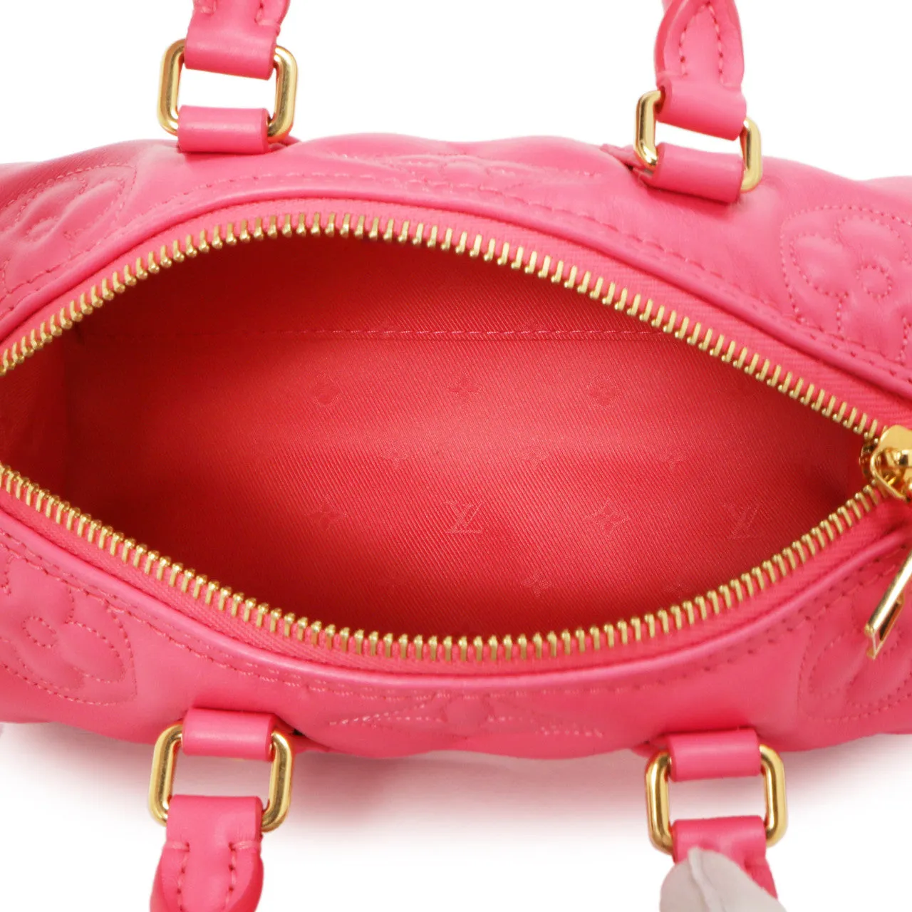 Louis Vuitton Dragon Fruit Calfskin Papillon BB