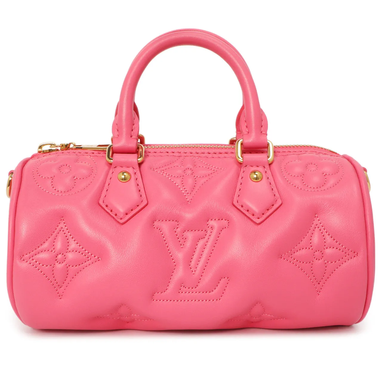 Louis Vuitton Dragon Fruit Calfskin Papillon BB