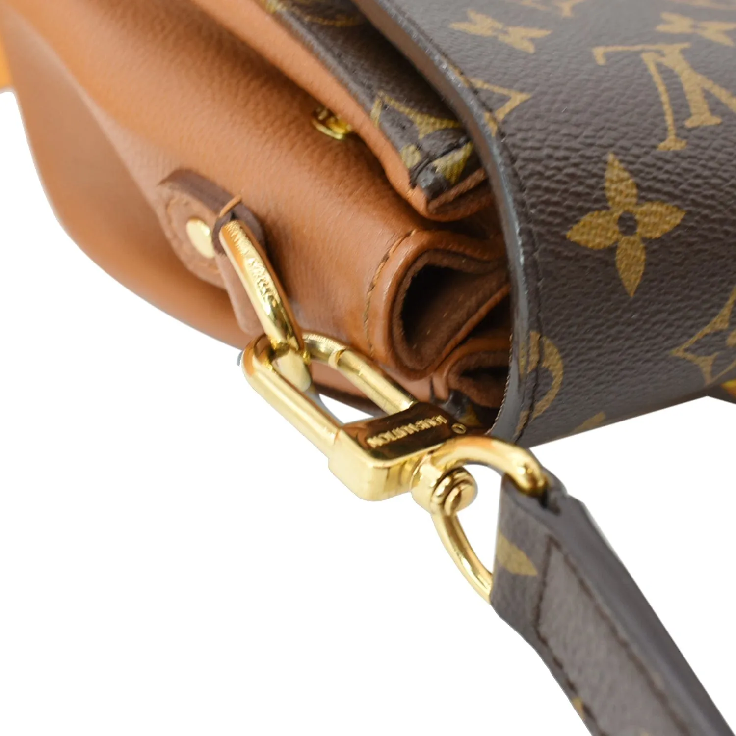 LOUIS VUITTON Eden MM Monogram Canvas Shoulder Bag Brown