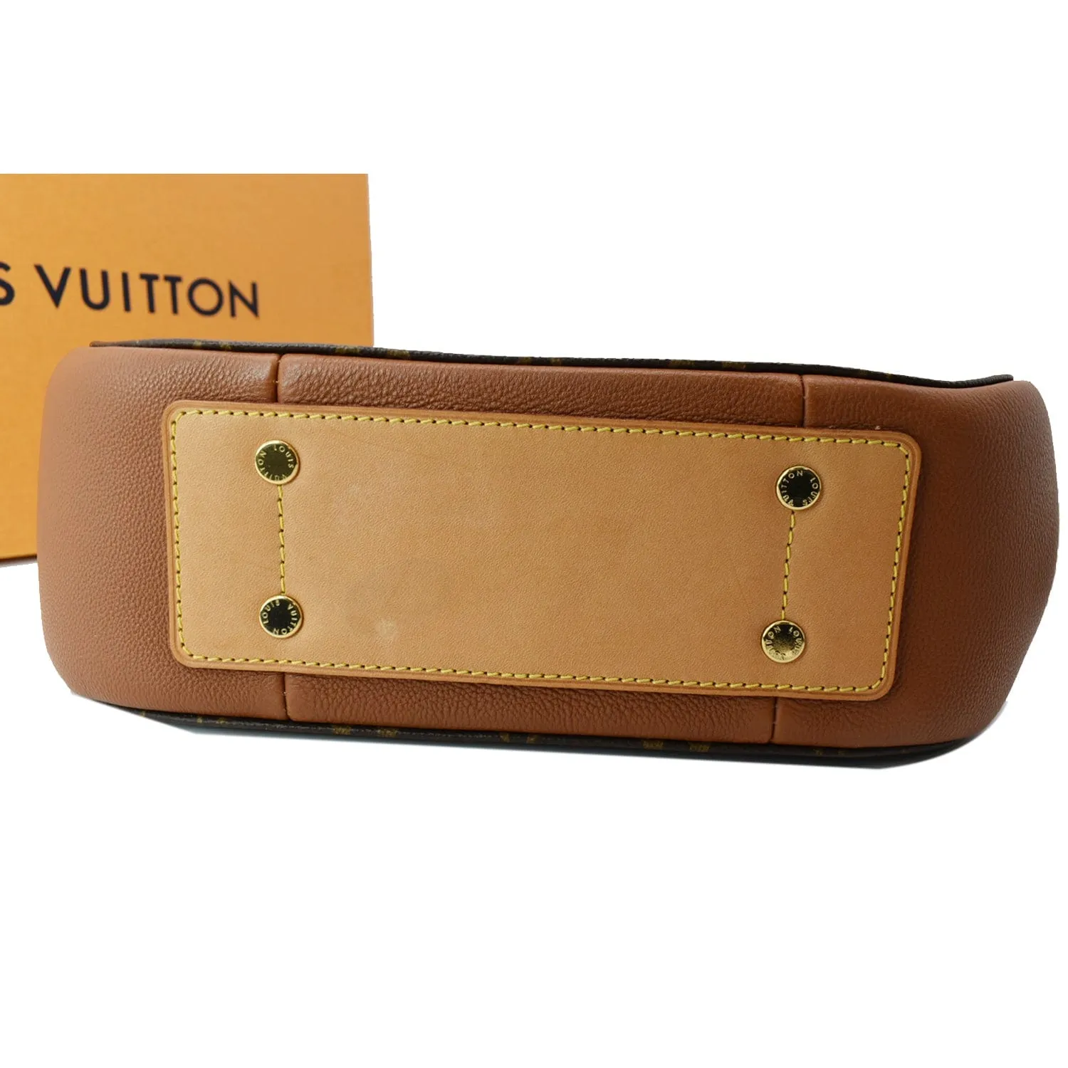 LOUIS VUITTON Eden MM Monogram Canvas Shoulder Bag Brown