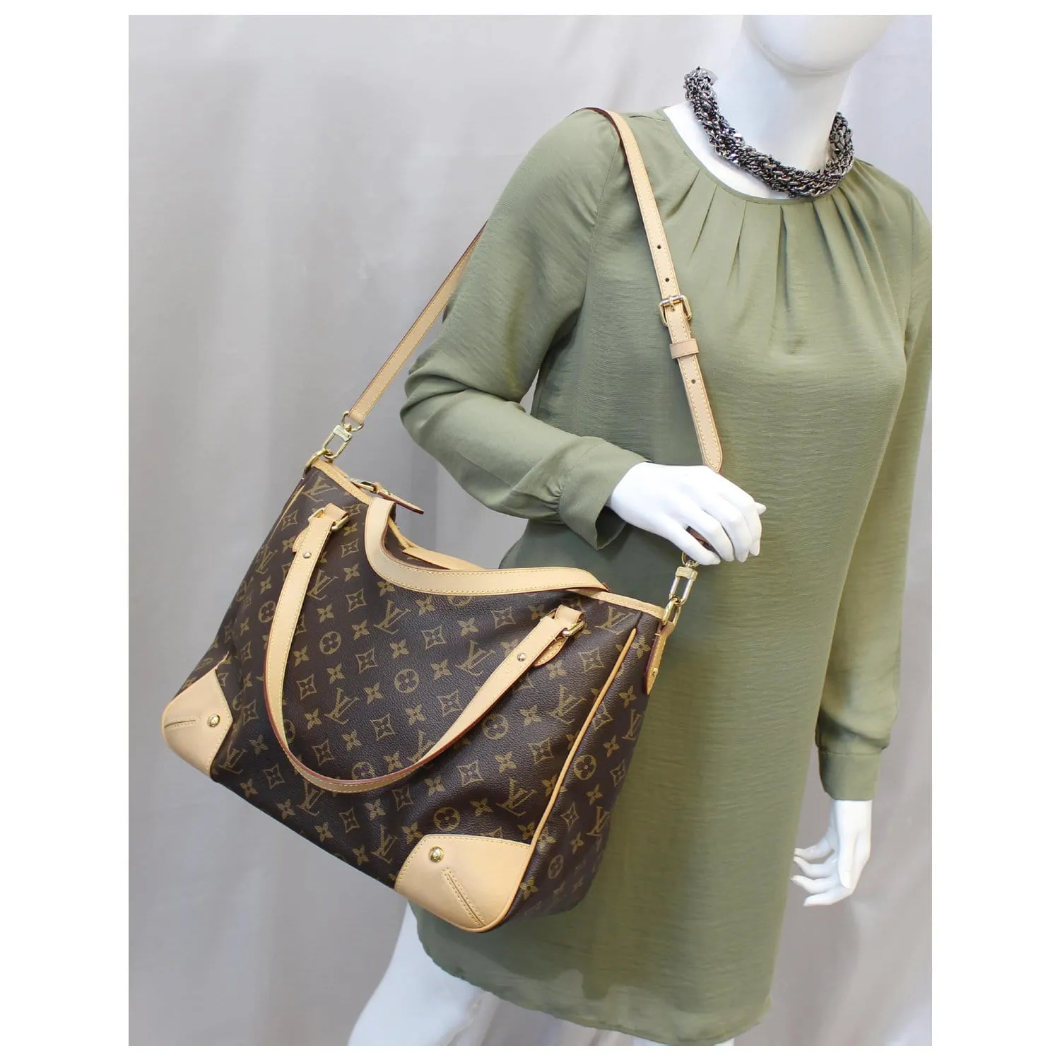 LOUIS VUITTON Estrela MM Monogram Canvas Shoulder Bag