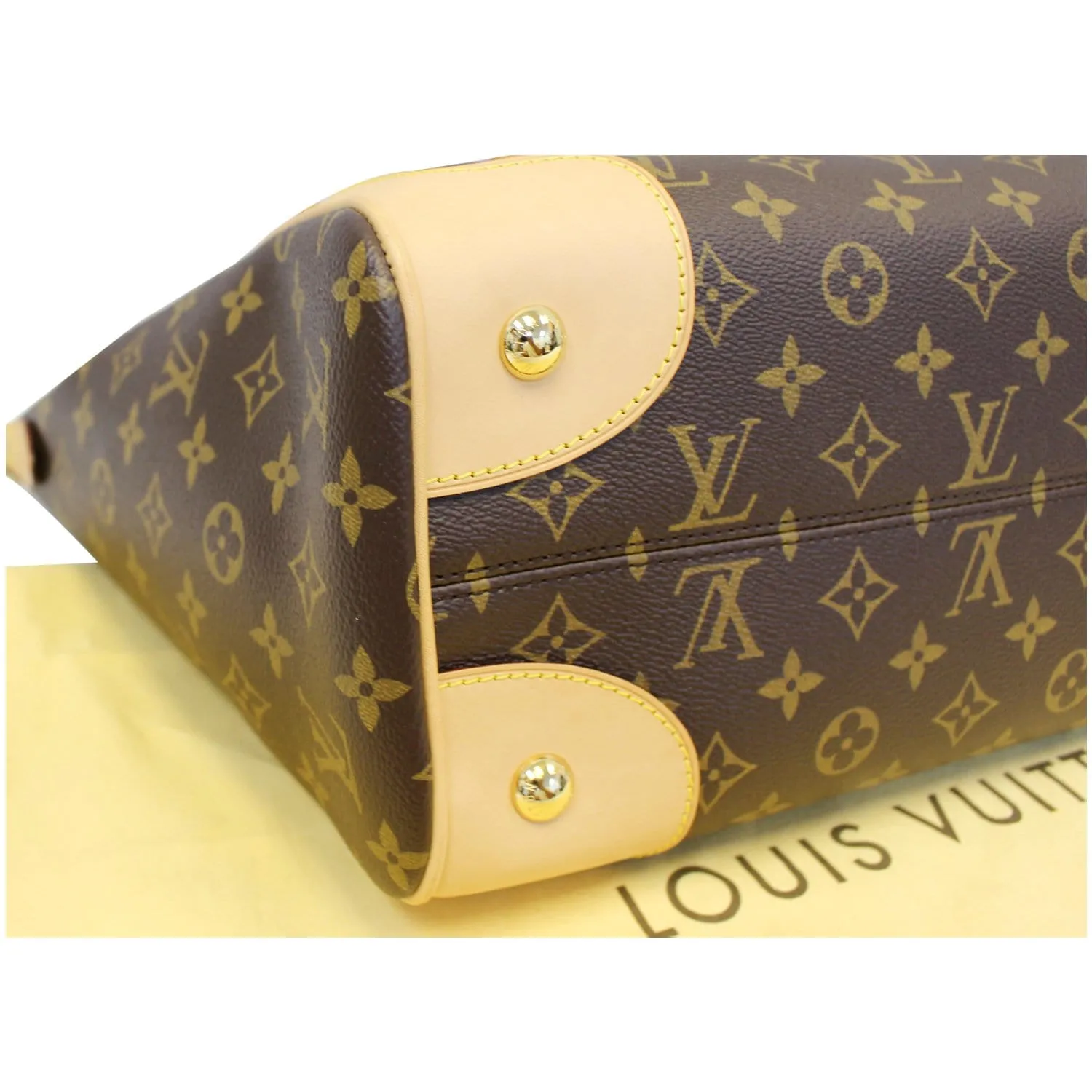 LOUIS VUITTON Estrela MM NM Monogram Canvas Shoulder Bag Brown