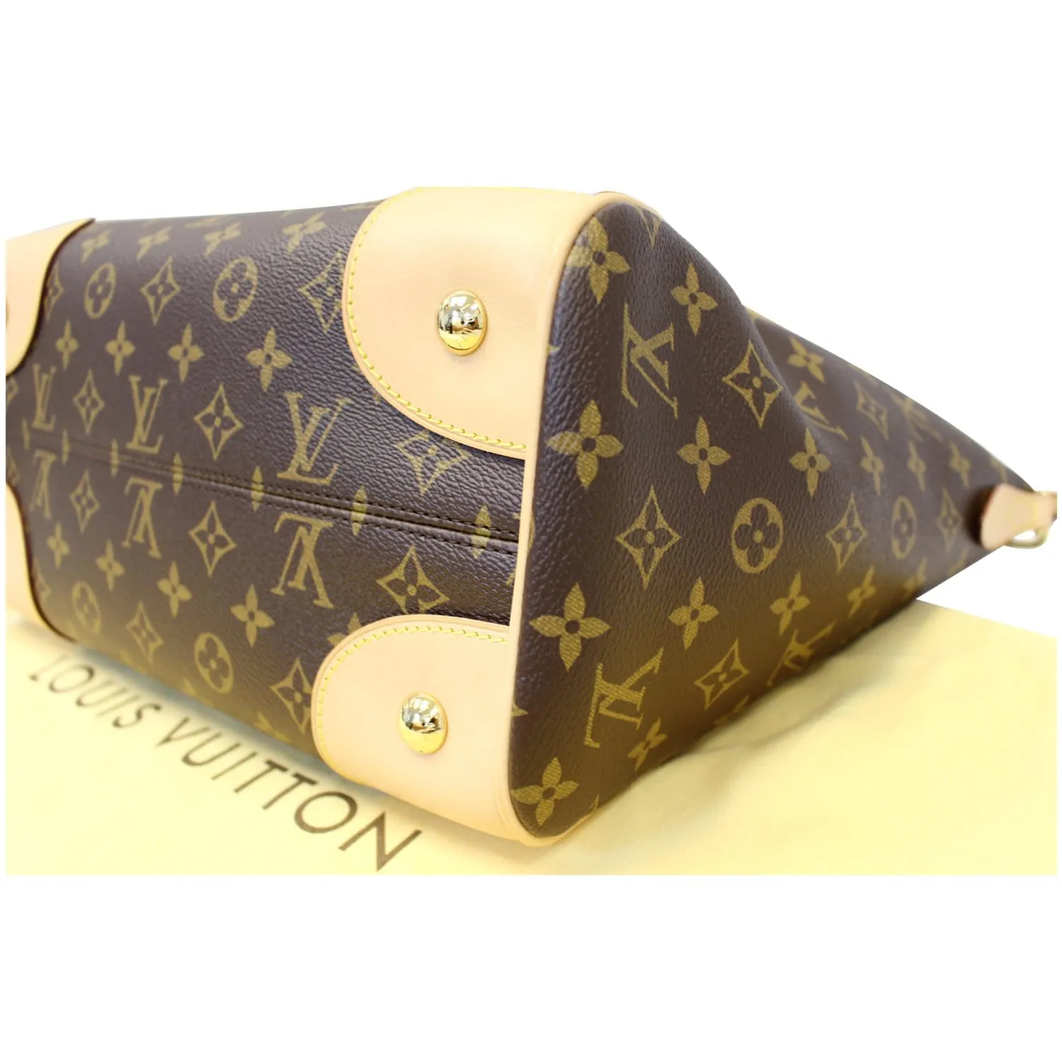 LOUIS VUITTON Estrela MM NM Monogram Canvas Shoulder Bag Brown