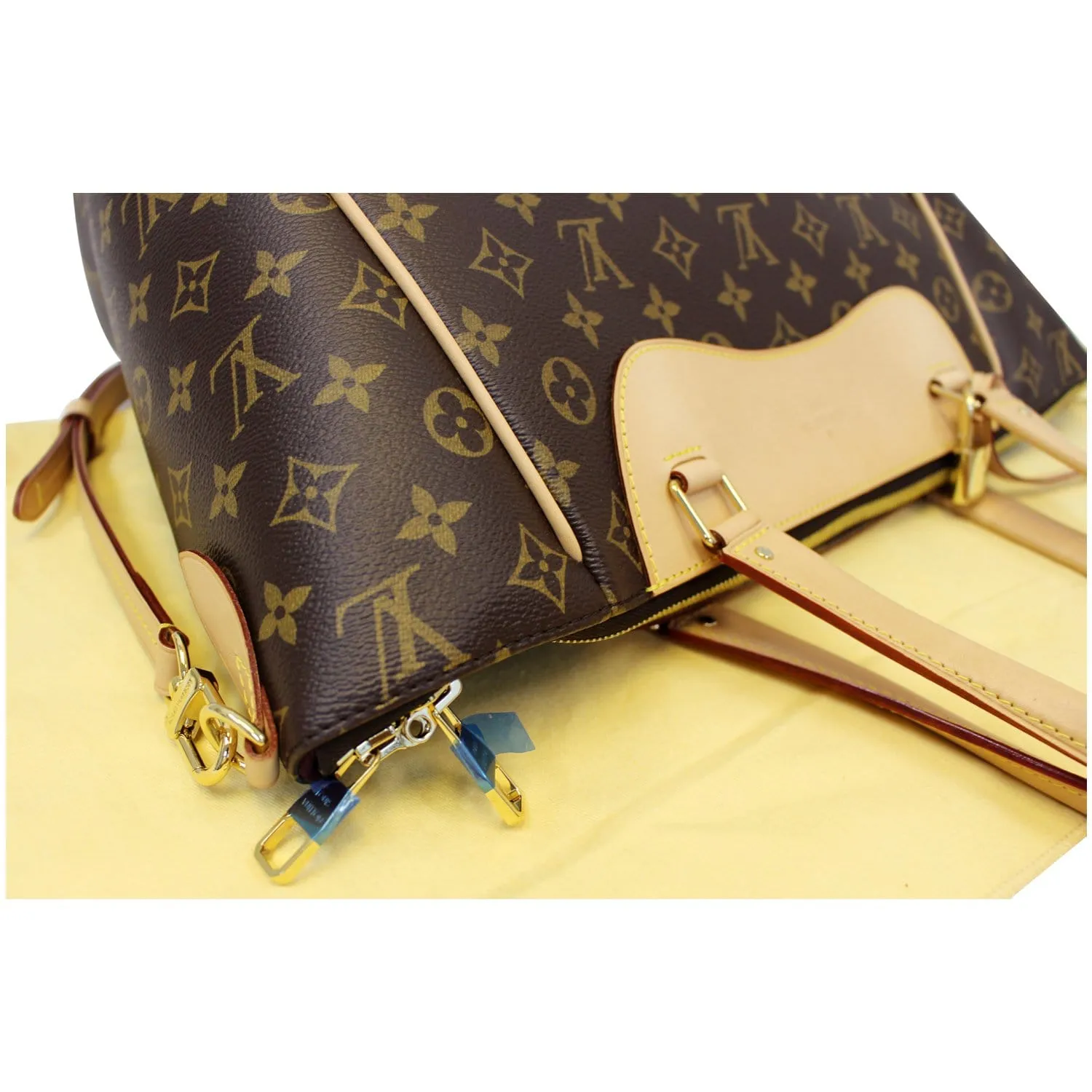 LOUIS VUITTON Estrela MM NM Monogram Canvas Shoulder Bag Brown