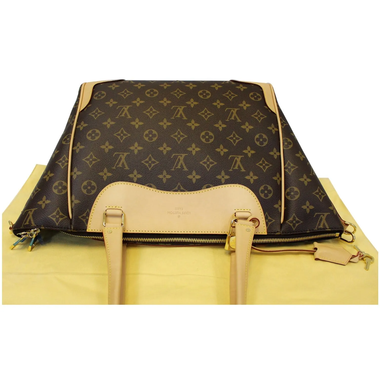 LOUIS VUITTON Estrela MM NM Monogram Canvas Shoulder Bag Brown
