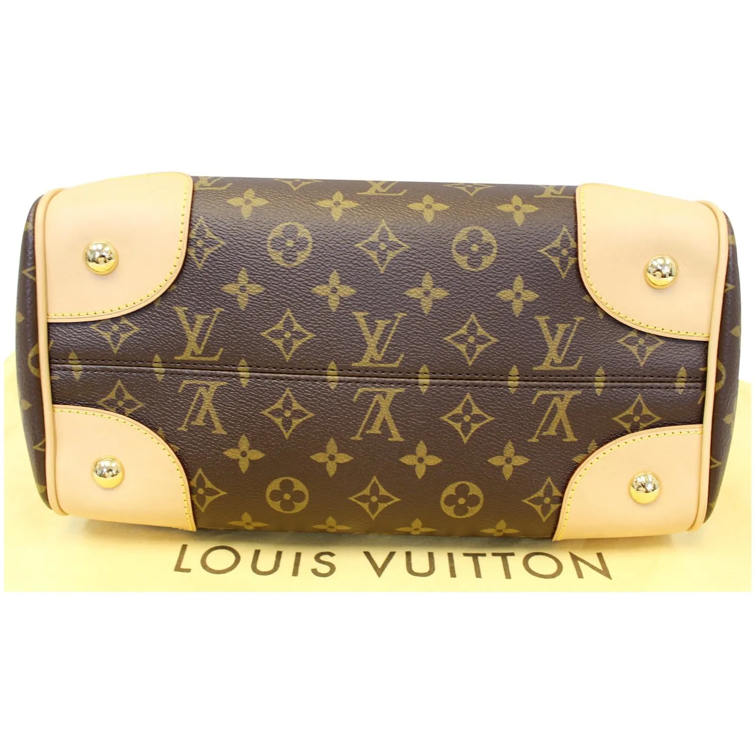 LOUIS VUITTON Estrela MM NM Monogram Canvas Shoulder Bag Brown