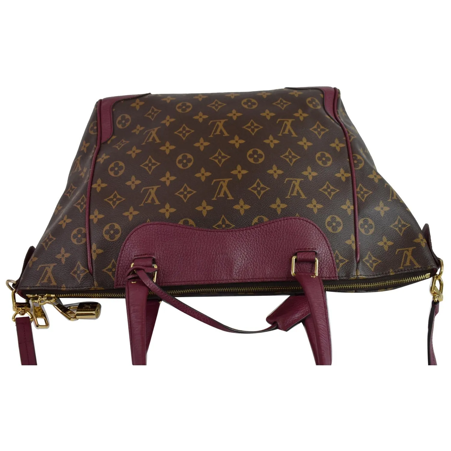 LOUIS VUITTON Estrela NM Monogram Canvas Shoulder Bag Raisin