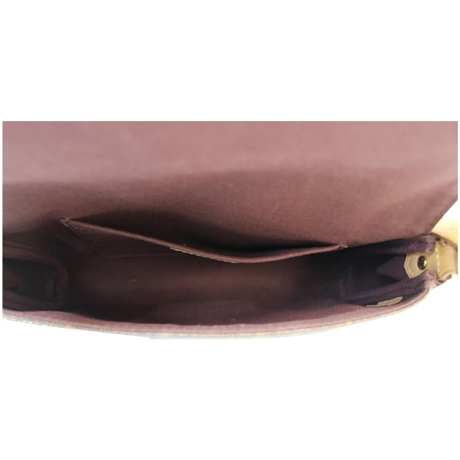 LOUIS VUITTON Favorite PM Monogram Canvas Crossbody Bag Brown