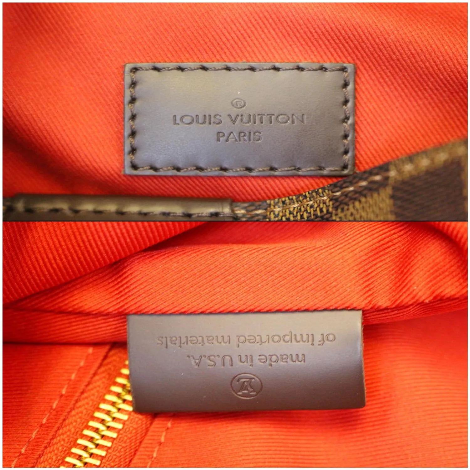 LOUIS VUITTON Graceful PM Dmaier Ebene Shoulder Bag Brown