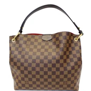 LOUIS VUITTON Graceful PM Dmaier Ebene Shoulder Bag Brown
