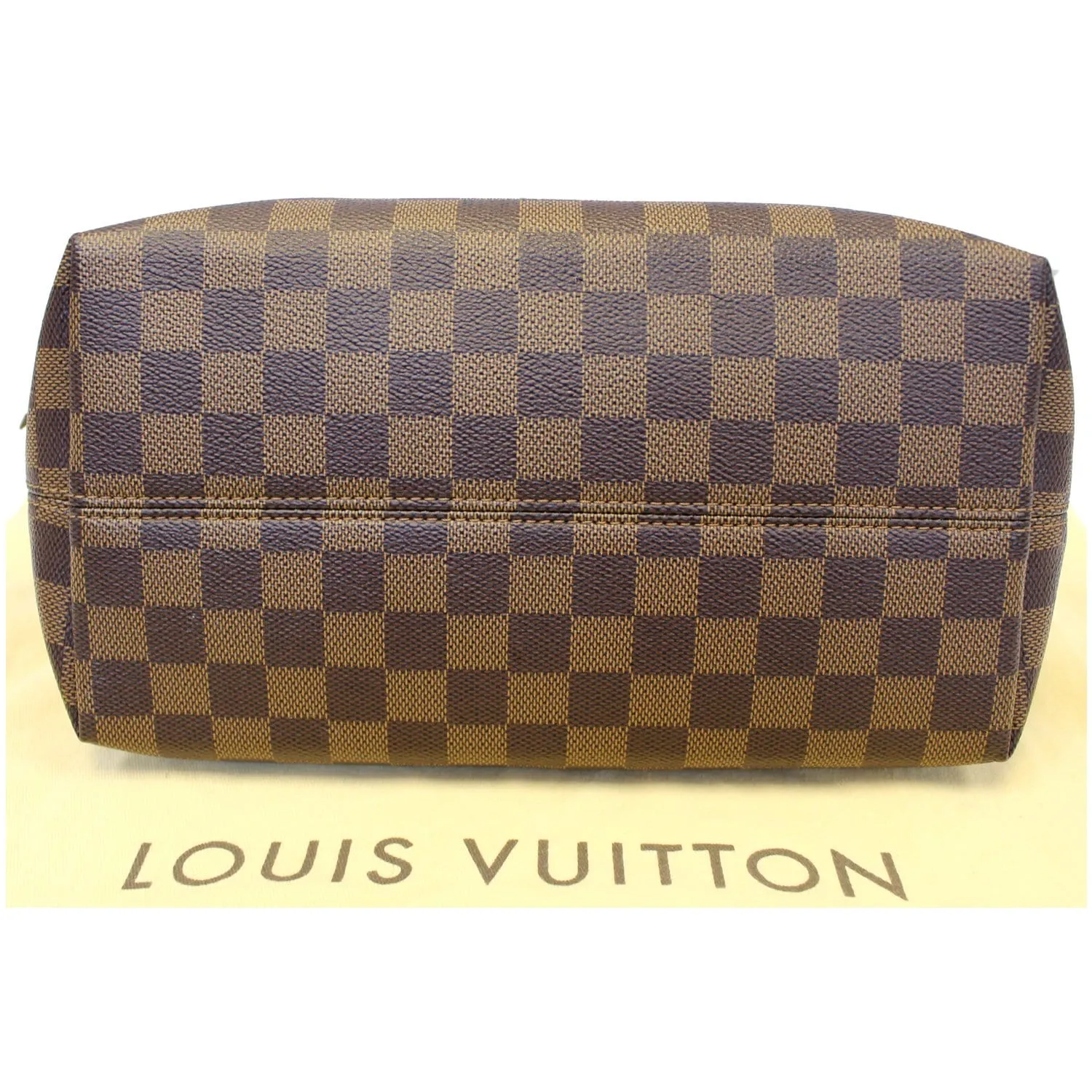 LOUIS VUITTON Iena PM Damier Ebene Shoulder Bag Brown