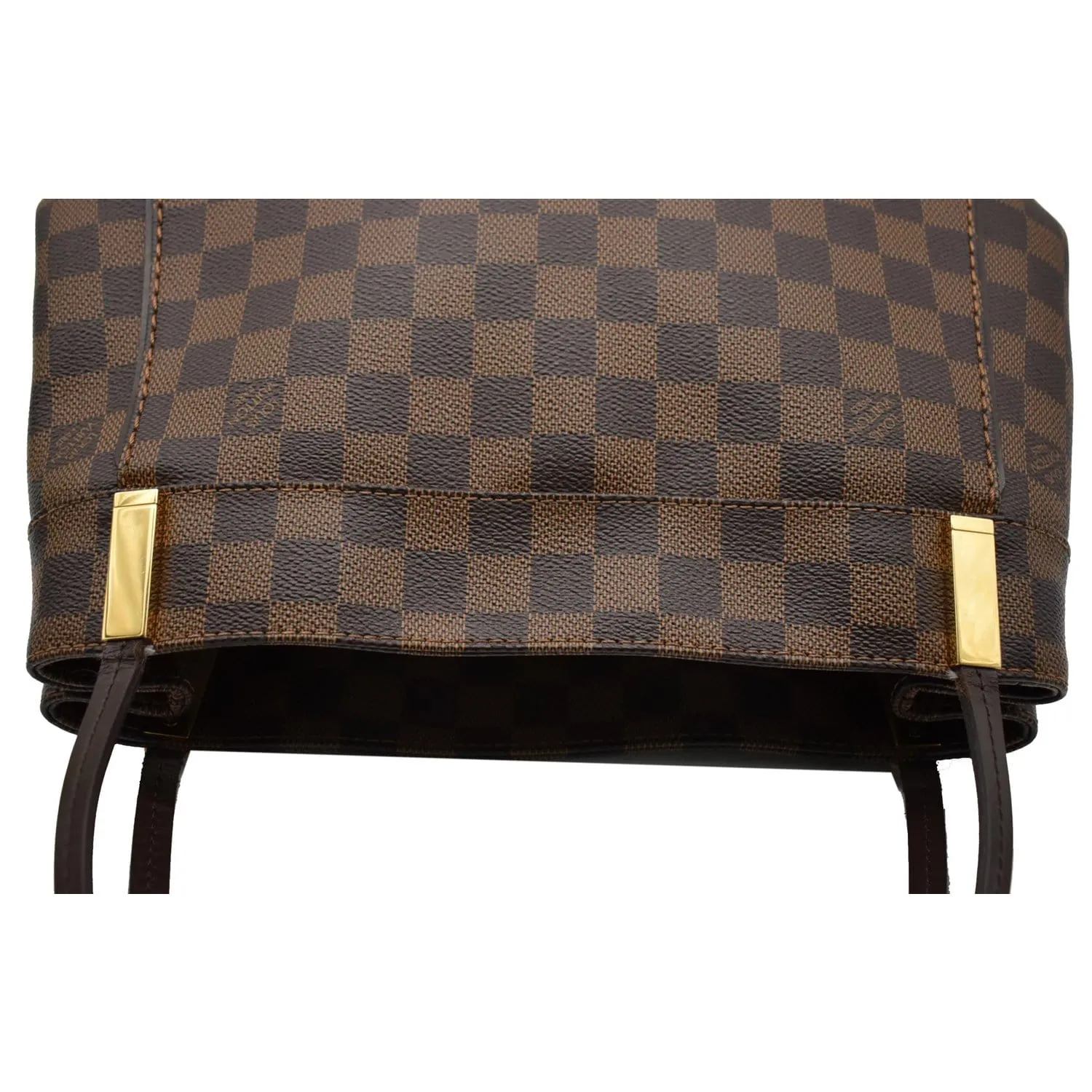 LOUIS VUITTON Marylebone PM Damier Ebene Shoulder Bag Brown