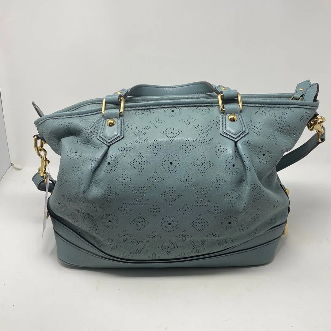 Louis Vuitton Medium Blue Mahina Stellar Bag PM