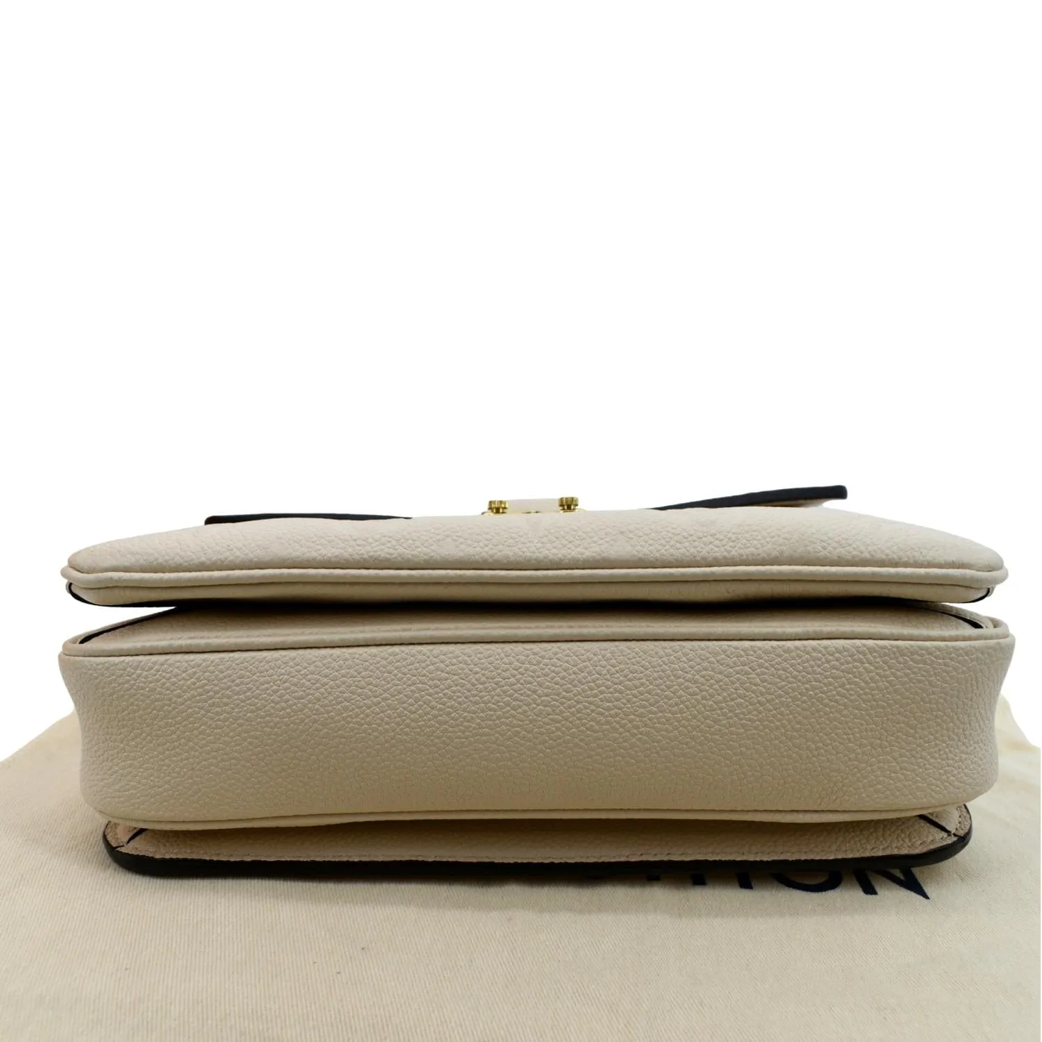 LOUIS VUITTON Metis Pochette Empreinte Leather Crossbody Bag Ivory