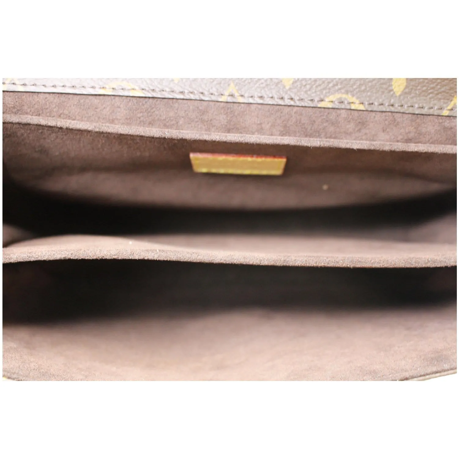 LOUIS VUITTON Metis Pochette Monogram Canvas Crossbody Bag Brown
