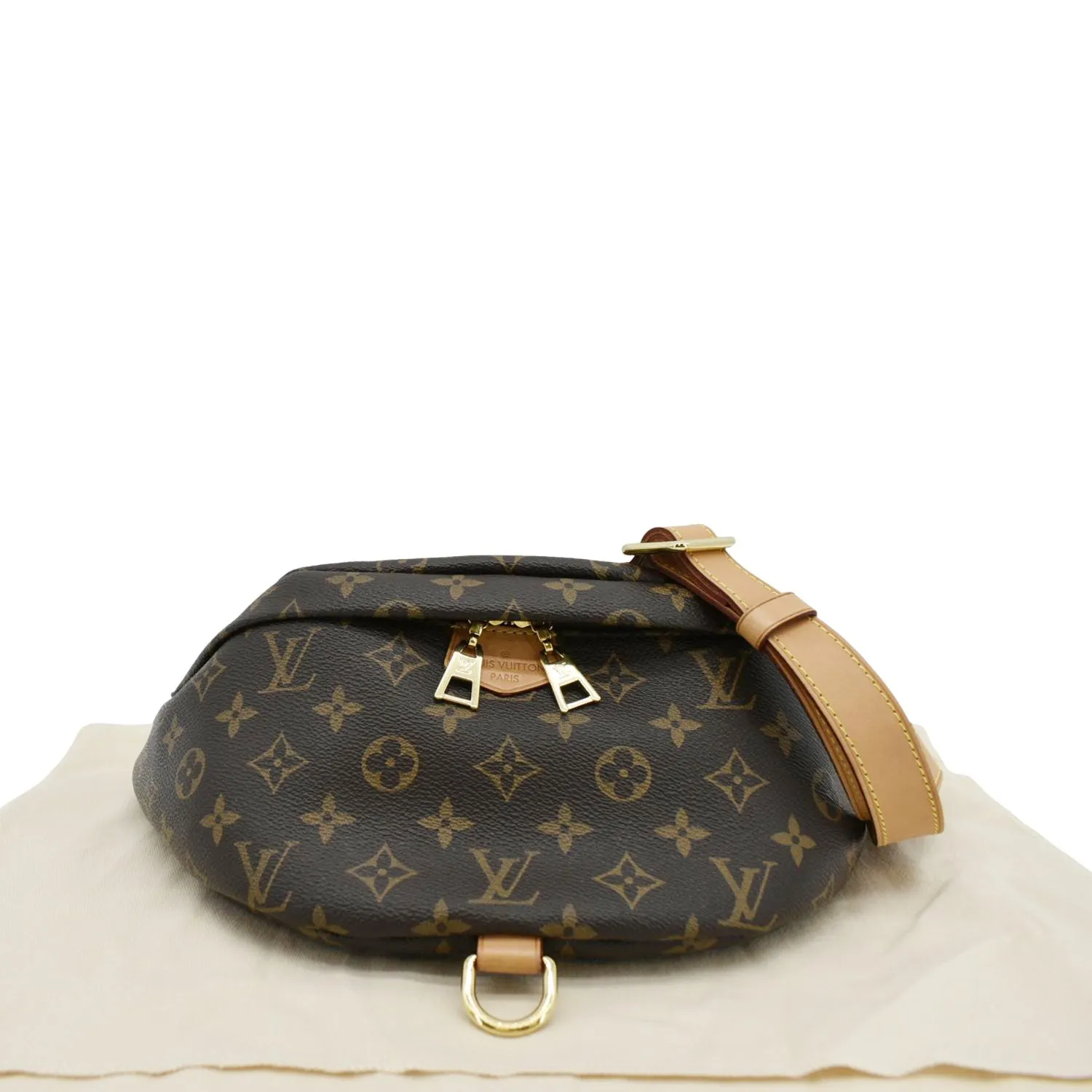LOUIS VUITTON Monogram Canvas Bumbag Brown