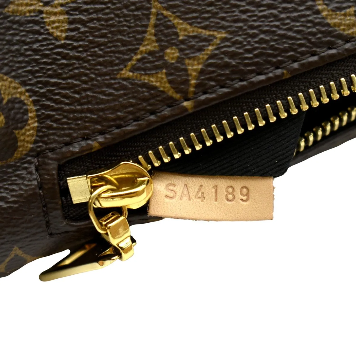 LOUIS VUITTON Monogram Canvas Bumbag Brown