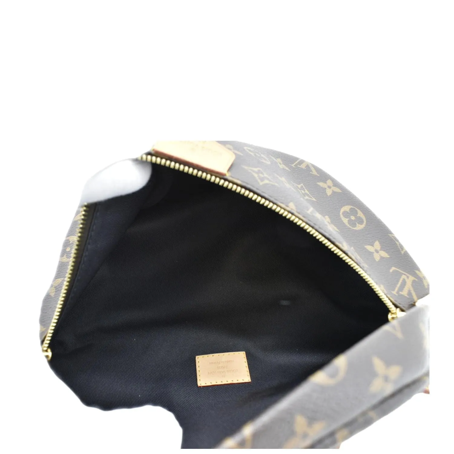LOUIS VUITTON Monogram Canvas Bumbag Brown