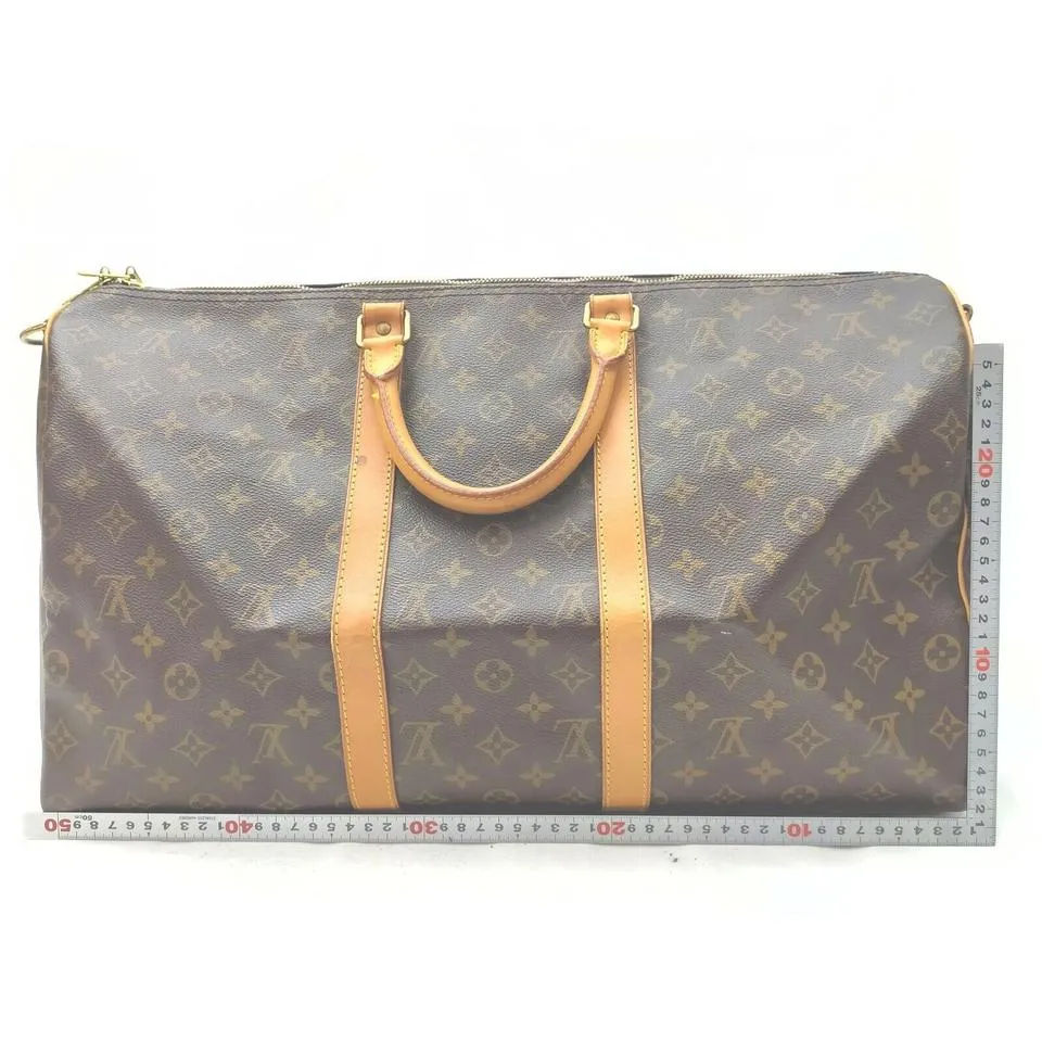 Louis Vuitton Monogram Keepall Bandouliere 50 Duffle Bag with Strap 862342