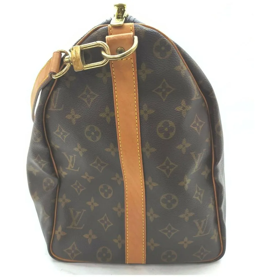 Louis Vuitton Monogram Keepall Bandouliere 50 Duffle Bag with Strap 862342