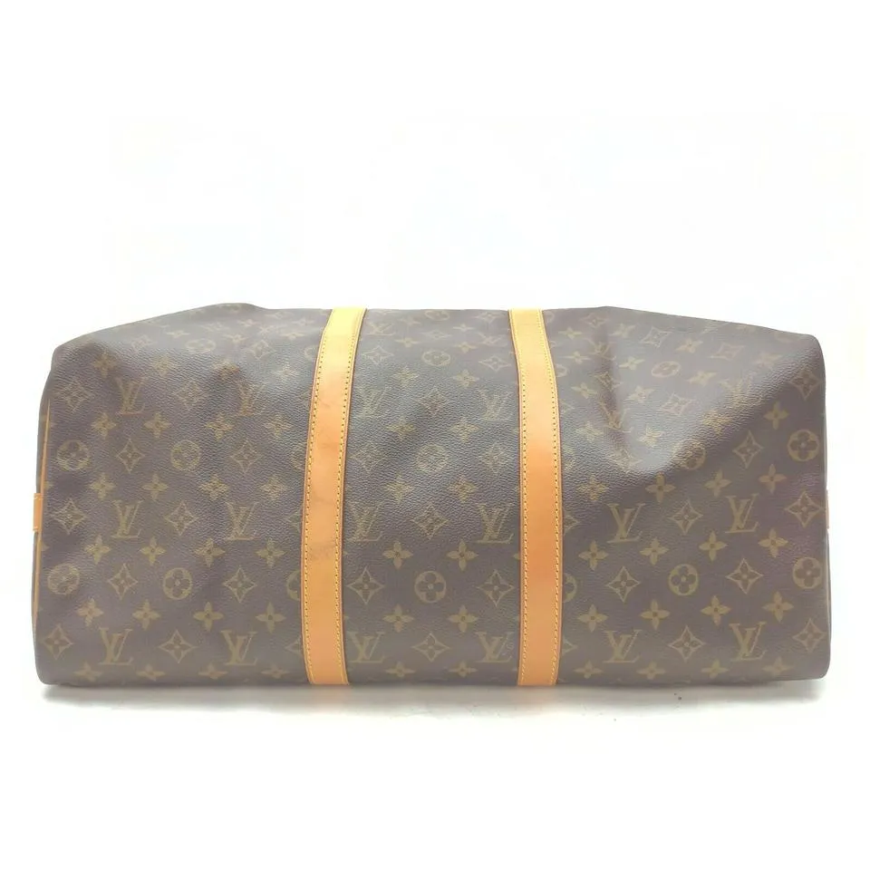Louis Vuitton Monogram Keepall Bandouliere 50 Duffle Bag with Strap 862342