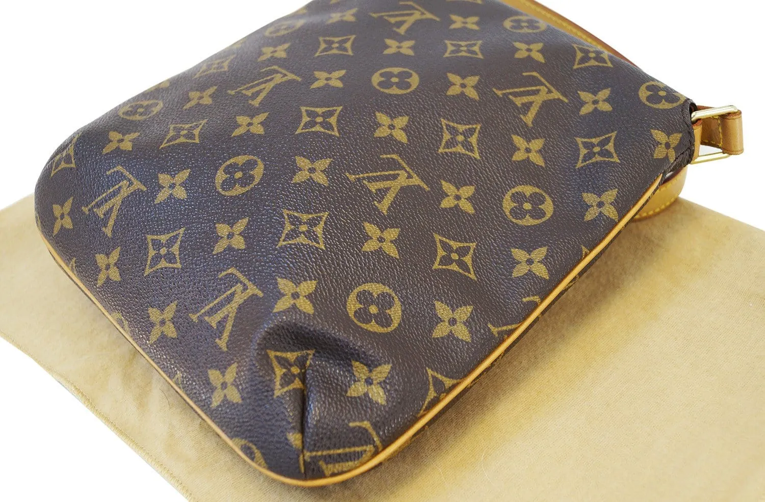 LOUIS VUITTON Monogram Musette Salsa Brown Shoulder Bag