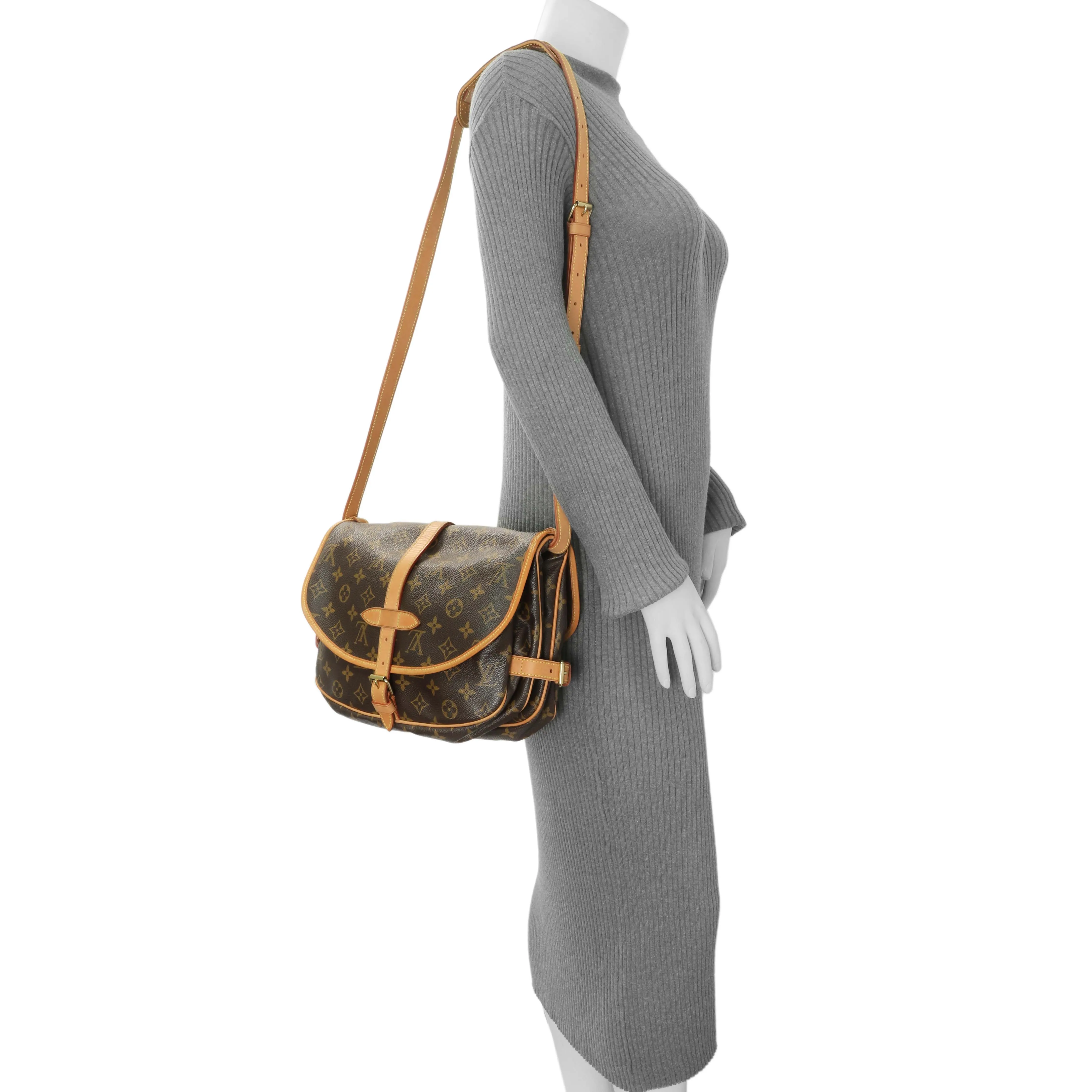 Louis Vuitton Monogram Saumur 30